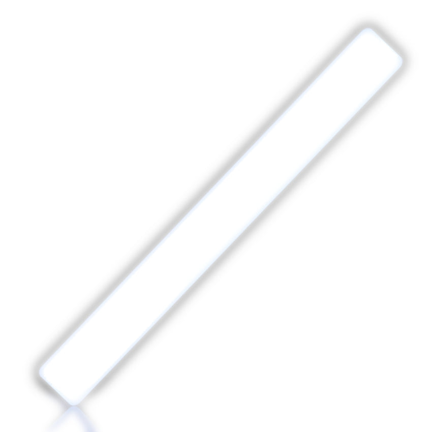 Premium LED Foam Cheer Sticks White