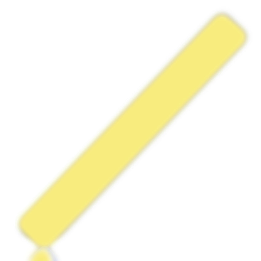 Premium LED Foam Cheer Sticks Yellow