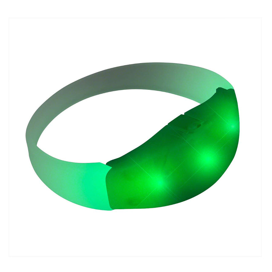 Rubber Frosted Green Bracelet