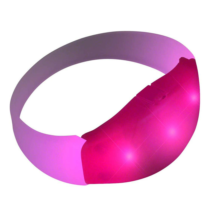 Rubber Frosted Pink Bracelet