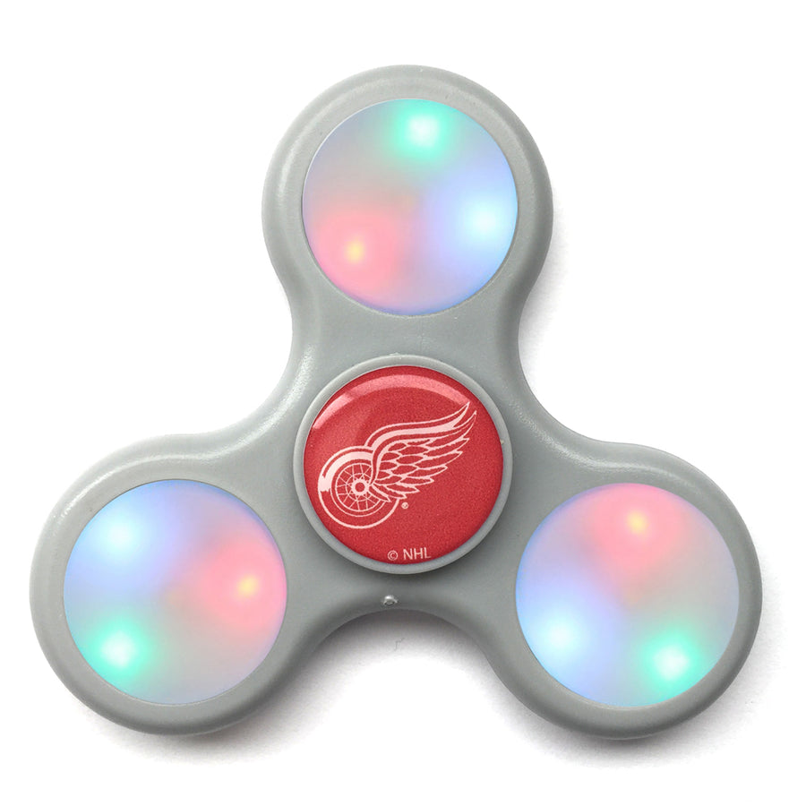 Detroit Red Wings NHL Officially Licensed LED Light Up EDC Fidget Spinner