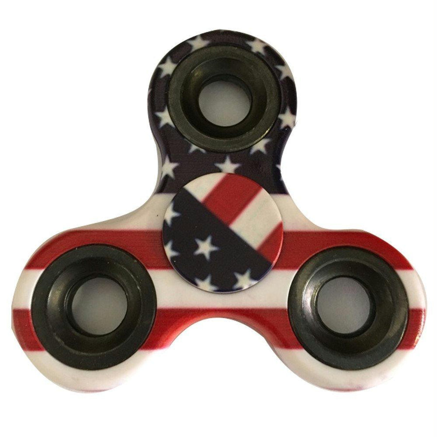 USA Flag Stars and Stripes EDC Fidget Spinner