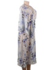 Chiffon Floral Long Cardigan Beach Gown