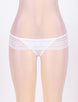 White Lace Trim Scalloped Sexy Panty