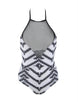 Fashion Mesh Yarn Summer One-Piece Swimsuit