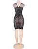 Strappy lace chemise dress