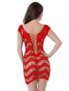 Crocheted Lace Hollow-out Chemise Dress