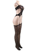 Crotchless Fishnet Black Bodystocking