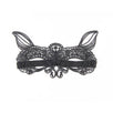 Butterfly Black Bra Set With Mask