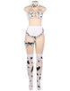 Cute Cow  Cosplay Passion Uniform Seduction Sexy Lingerie Set