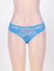 Open Crotch Blue Lace Sexy Panty