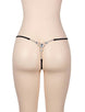 Diamond Back Black G-String