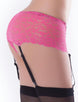 Crotchless Lace Garter Short