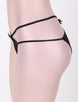 Black Comfy Transparent Net Panty