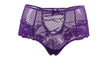 Sexy Purple High Waist Lace Strappy Panty