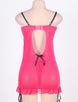 Rosy&#160;Plus Size Close FittingFront Round Back Babydoll