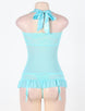 Obsessive Kalia Bow Front Light Blue Lingerie