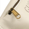 Gucci Vintage Logo Print Leather Belt Bag - White