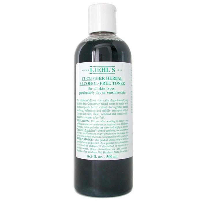 Cucumber Herbal Alcohol-free Toner - For Dry Or Sensitive Skin Types - 500ml/16.9oz