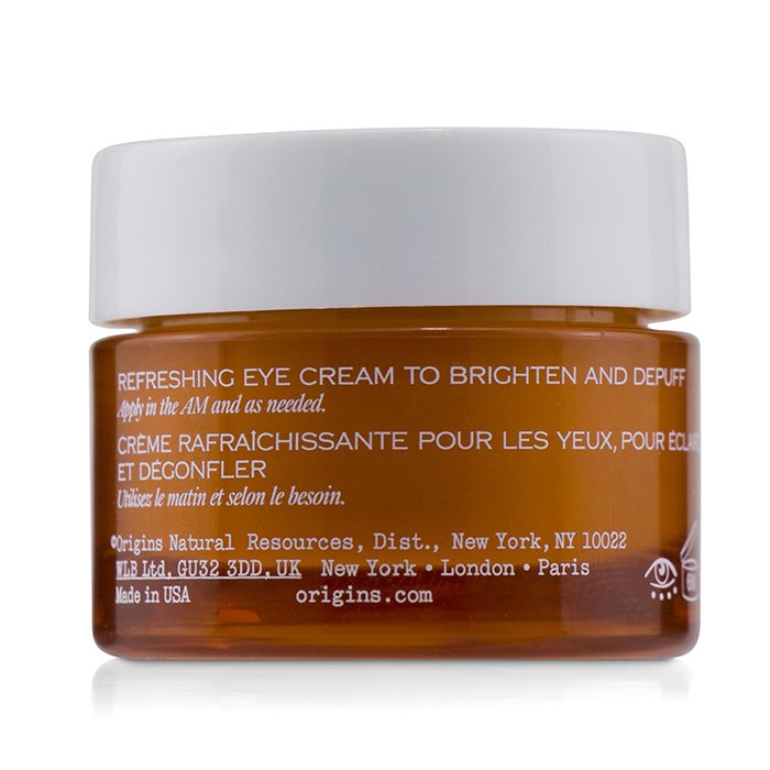 Ginzing Refreshing Eye Cream To Brighten And Depuff - 15ml/0.5oz