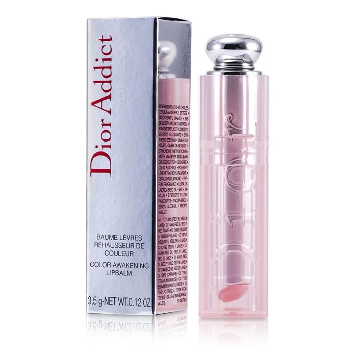 Dior Addict Lip Glow Color Awakening Lip Balm - #001 Pink - 3.5g/0.12oz