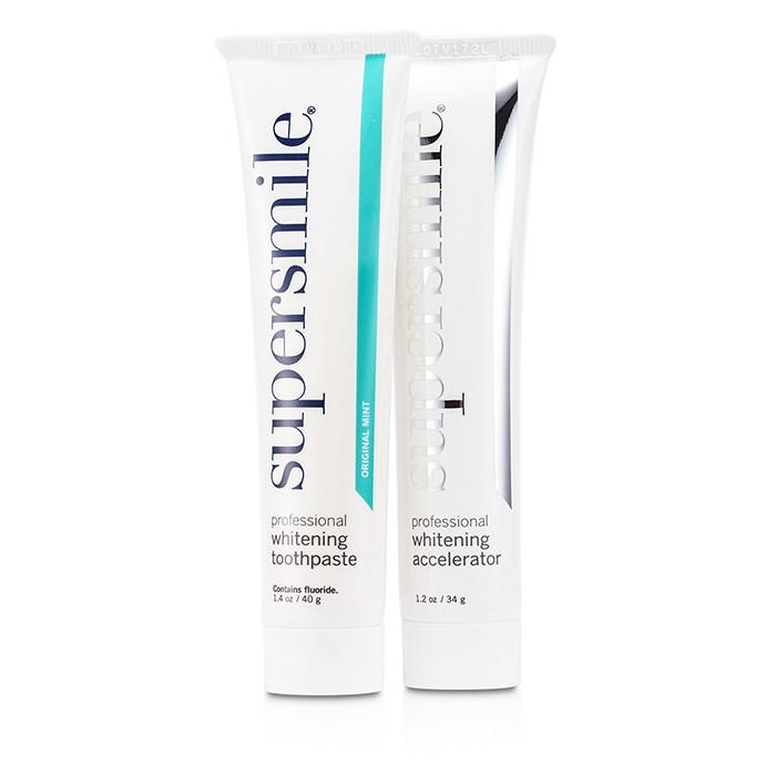 Professional Whitening System: Toothpaste 50g/1.75oz + Accelerator 34g/1.2oz - 2pcs