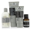 Logistics For Men The Perfect Shave Kit: Cleanser + Pre-shave Oil + Shave Cream + After Shave Cream - 4pcs