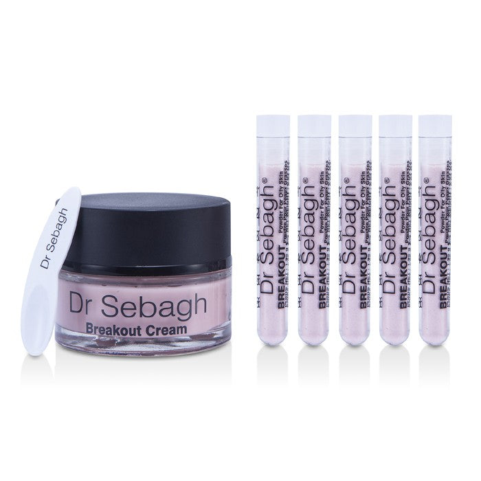 Breakout Set (for Oily Skin): Cream 50ml +  5x Powder 1.95g - 6pcs