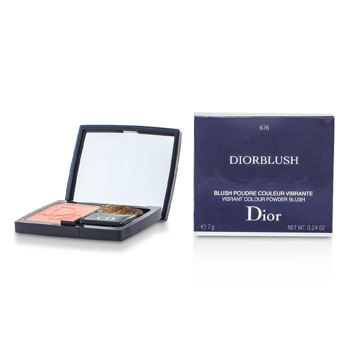 Diorblush Vibrant Colour Powder Blush - # 676 Coral Cruise - 7g/0.24oz