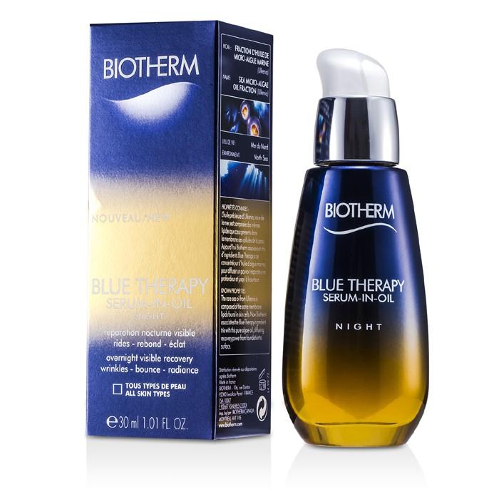 Blue Therapy Serum-in-oil Night - For All Skin Types - 30ml/1.01oz