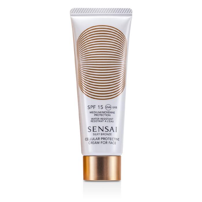 Sensai Silky Bronze Cellular Protective Cream For Face Spf 15 - 50ml/1.7oz