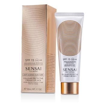 Sensai Silky Bronze Cellular Protective Cream For Face Spf 15 - 50ml/1.7oz