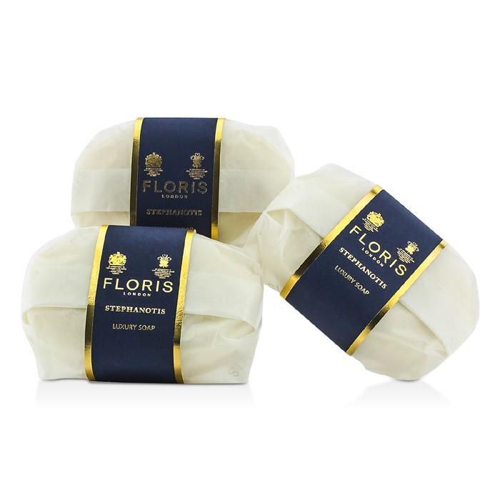 Stephanotis Luxury Soap - 3x100g/3.5oz