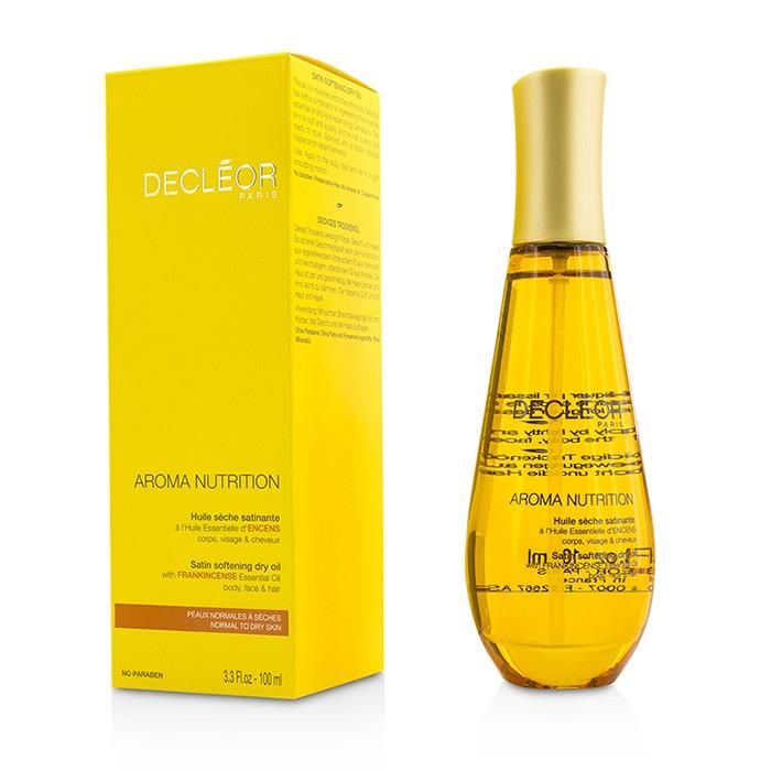 Aroma Nutrition Satin Softening Dry Oil For Body, Face & Hair - For Normal To Dry Skin - 100ml/3.3oz