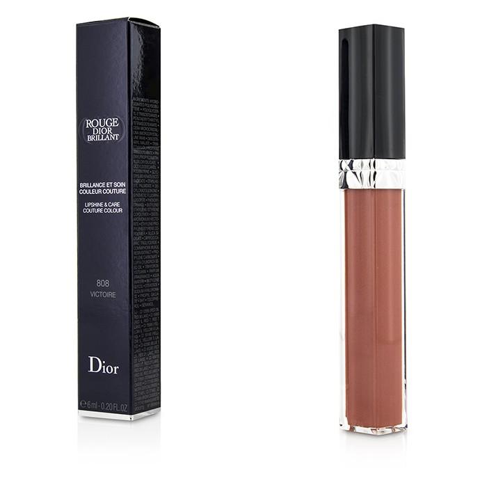 Rouge Dior Brillant Lipgloss - # 808 Victoire - 6ml/0.2oz