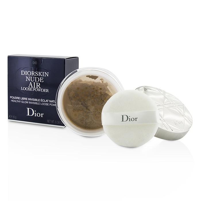 Diorskin Nude Air Healthy Glow Invisible Loose Powder - # 040 Honey Beige - 16g/0.56oz