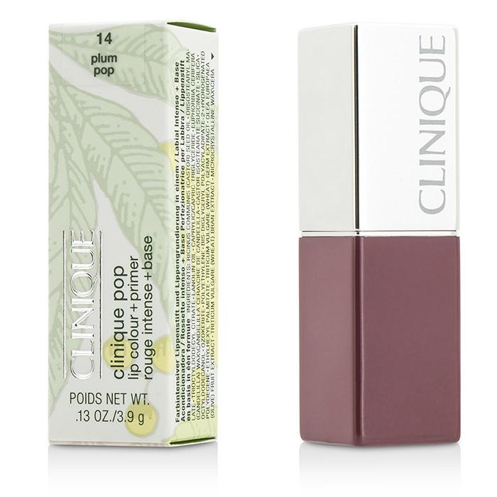 Clinique Pop Lip Colour + Primer - # 14 Plum Pop - 3.9g/0.13oz