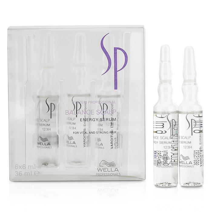 Sp Balance Scalp Energy Serum (for Vital And Strong Hair) - 6x6ml/0.2oz