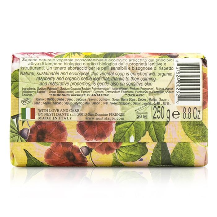 Bio Natura Sustainable Vegetal Soap - Wild Raspberry & Nettle - 250g/8.8oz