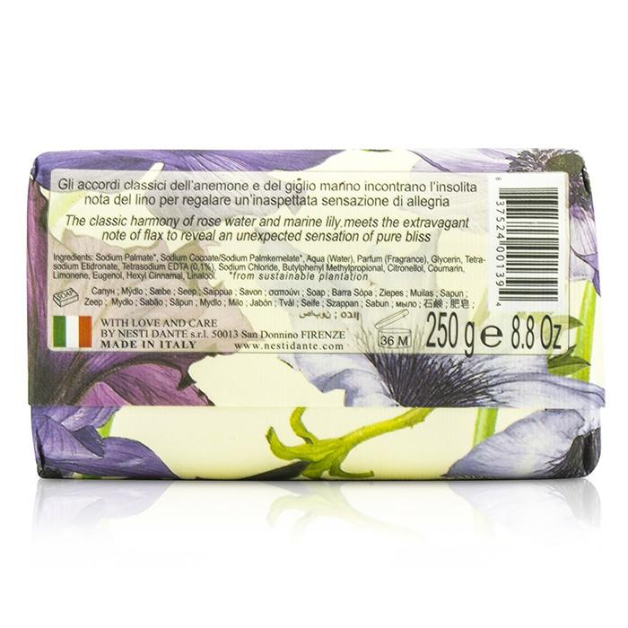 Dolce Vivere Fine Natural Soap - Portofino - Flax, Rose Water & Marine Lily - 250g/8.8oz