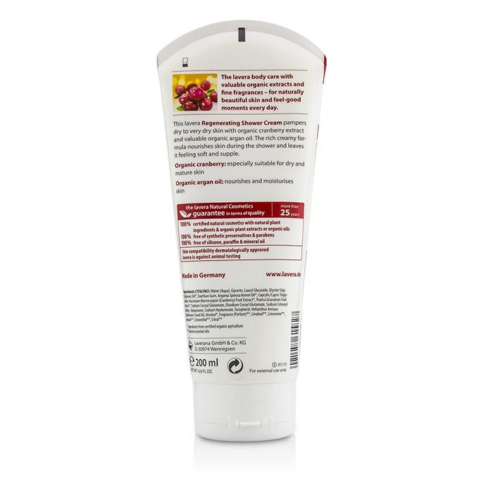 Organic Cranberry & Argan Oil Regenerating Shower Cream - 200ml/6.6oz