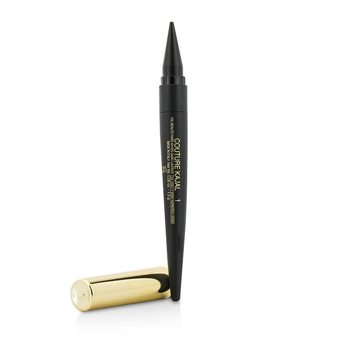 Couture Kajal 3 In 1 Eye Pencil (khol/eyeliner/eye Shadow) - #1 Noir Ardent - 1.5g/0.05oz