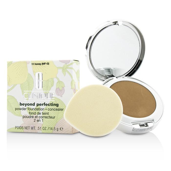 Beyond Perfecting Powder Foundation + Corrector - # 11 Honey (mf-g) - 14.5g/0.51oz