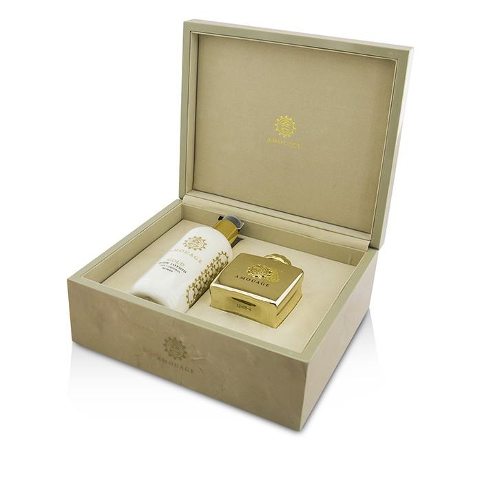 Gold Coffret: Eau De Parfum Spray 100ml/3.4oz + Body Lotion 300ml/10oz - 2pcs