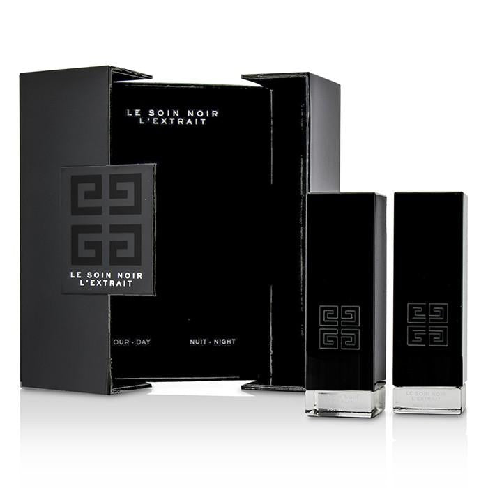 Le Soin Noir L'extrait: L'extrait Day Serum 15ml/0.5oz + L'extrait Night Serum 15ml/0.5oz - 2pcs