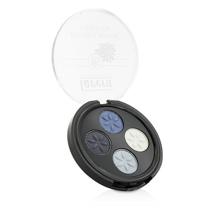 Beautiful Mineral Eyeshadow Quattro - # 07 Blue Platinum - 4x0.8g/0.026oz