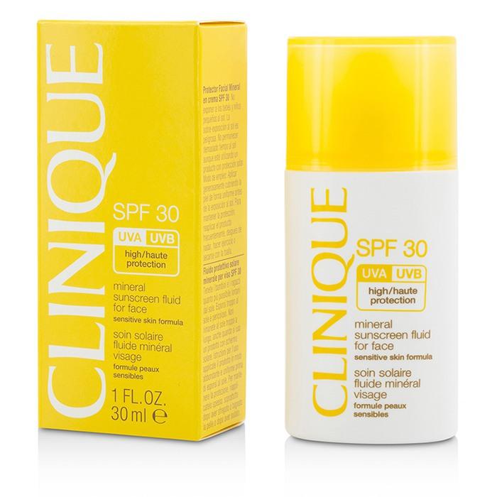 Mineral Sunscreen Fluid For Face Spf 30 - Sensitive Skin Formula - 30ml/1oz