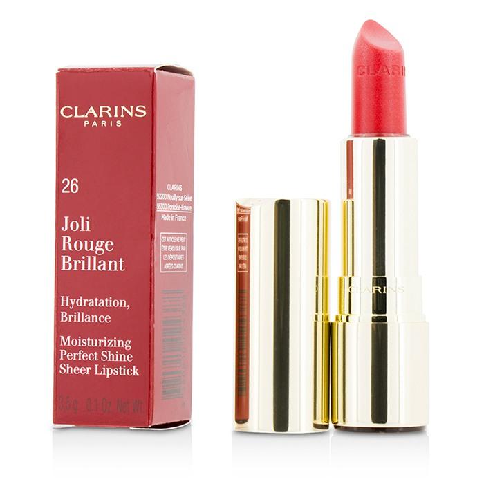 Joli Rouge Brillant (moisturizing Perfect Shine Sheer Lipstick) - # 26 Hibiscus - 3.5g/0.1oz