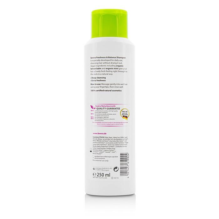 Organic Lemon Balm & Organic Mint Freshness & Balance Shampoo (for Oily Hair) - 250ml/8.3oz