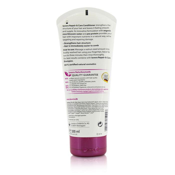 Organic Rose & Pea Protein Repair & Care Conditioner (for Dry, Damaged Hair) - 200ml/6.6oz